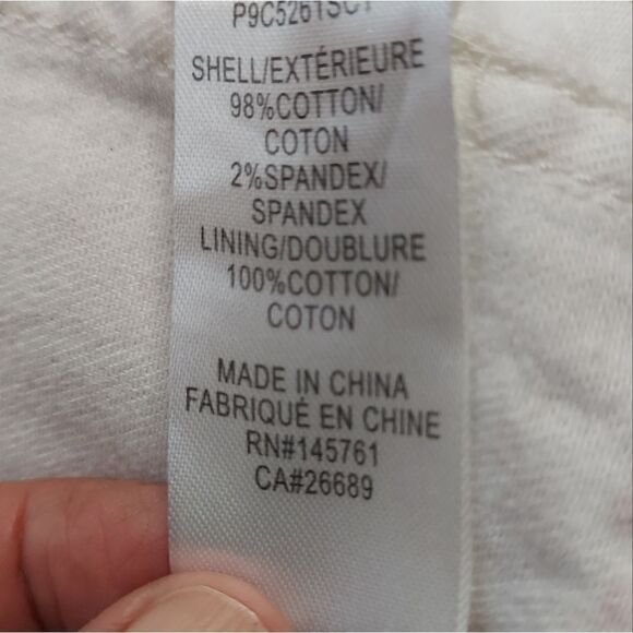 CROP WHITE JEAN JACKET " PARKER" Size XS NWOT - Picture 11 of 12